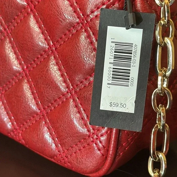 Banana Republic  QUILTED FAUX-LEATHER CROSS-BODY - Picture 3 of 6